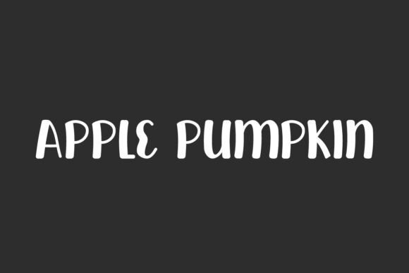 Apple Pumpkin Font: A Cute Display Typeface for Your Brand