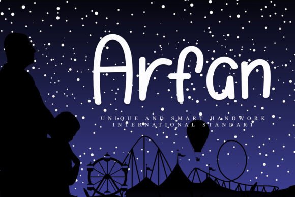Arfan: A Display Font That Brings Elegance to Small Business Branding