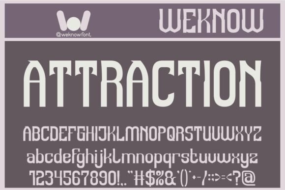 Attraction Font: Gothic Charm for Modern Editorial Design