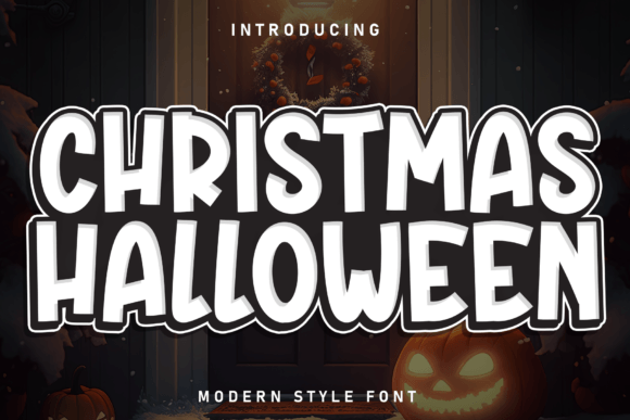 Christmas Halloween: A Handwritten Font for Small Business Branding