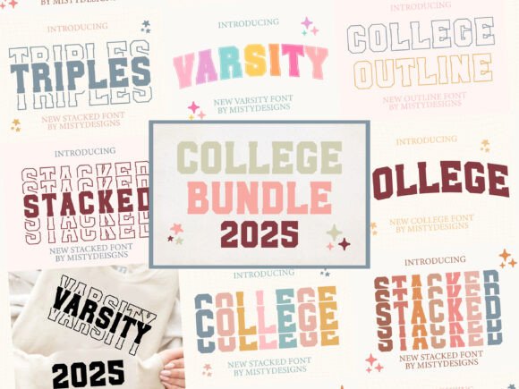 College Set Font for Web Design: A Retro Sporty Display Typeface That Builds Instant Brand Character