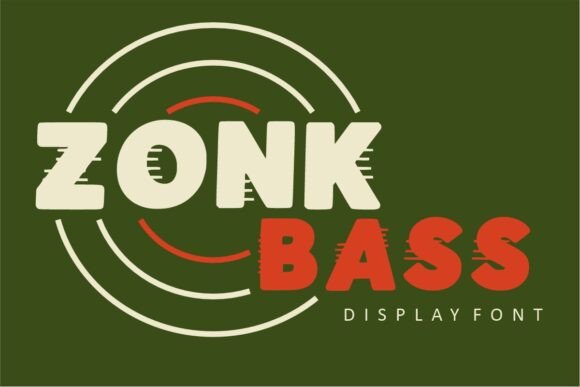 Give Your Brand a Bold Edge with the Zonk Bass Display Font