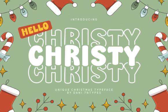 Hello Christy Font Review: A Playful Display Typeface for Cheerful Branding
