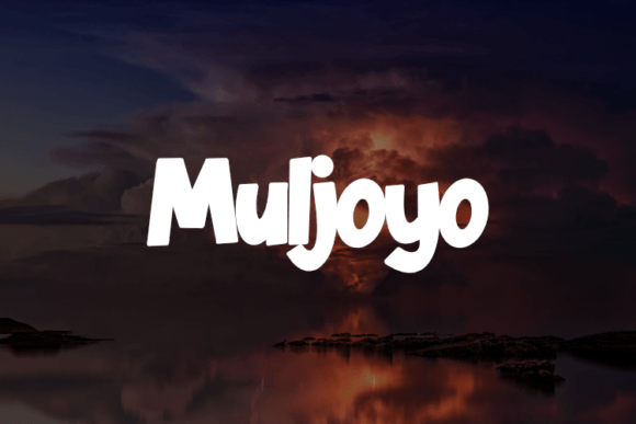 Muljoyo: A Display Font with Real Character for Branding Work