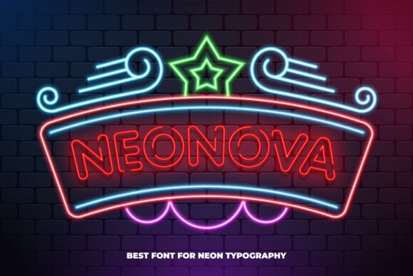 Neonova Font: A Display Typeface That Commands Attention