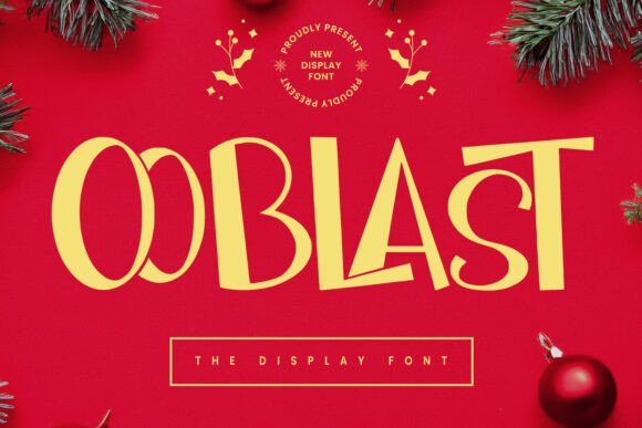 Ooblast: A Display Font That Adds Joy to Web Design