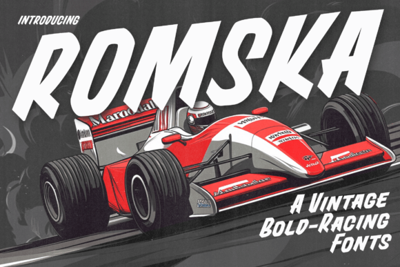 Romska Review: A Bold Vintage Display Font for Web Design