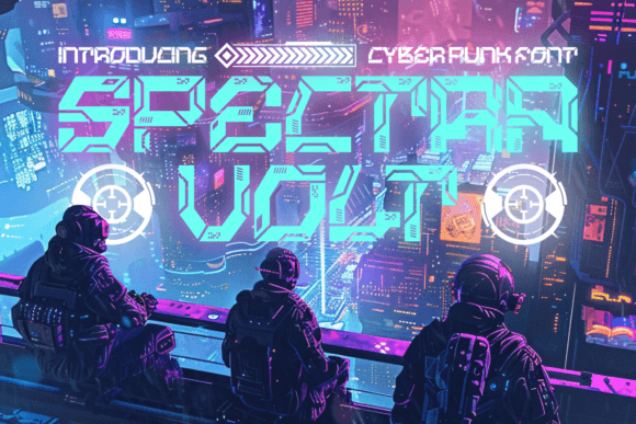 Spectra Volt: A Display Font That Sharpens Your Brand Look