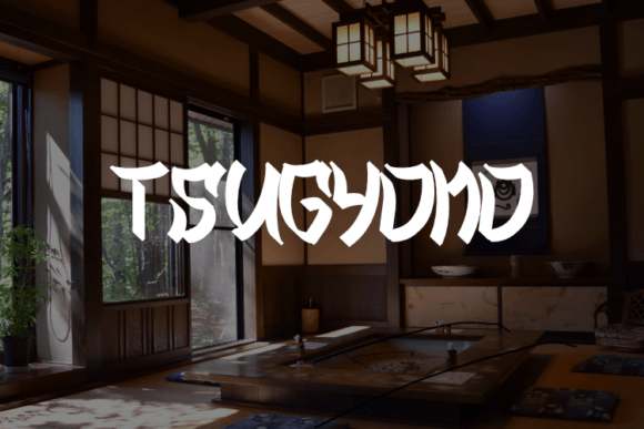 Tsugyono: A Display Font That Elevates Digital Branding