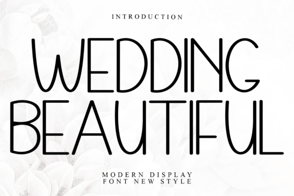 Wedding Beautiful: A Display Font That Brings Handmade Products to Life